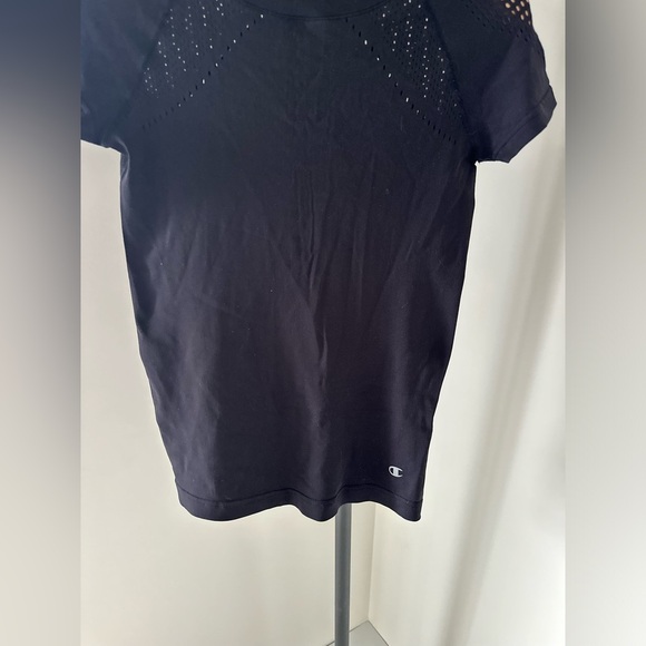 Champion Black Short Sleeve T-Shirt - Picture 2 of 6